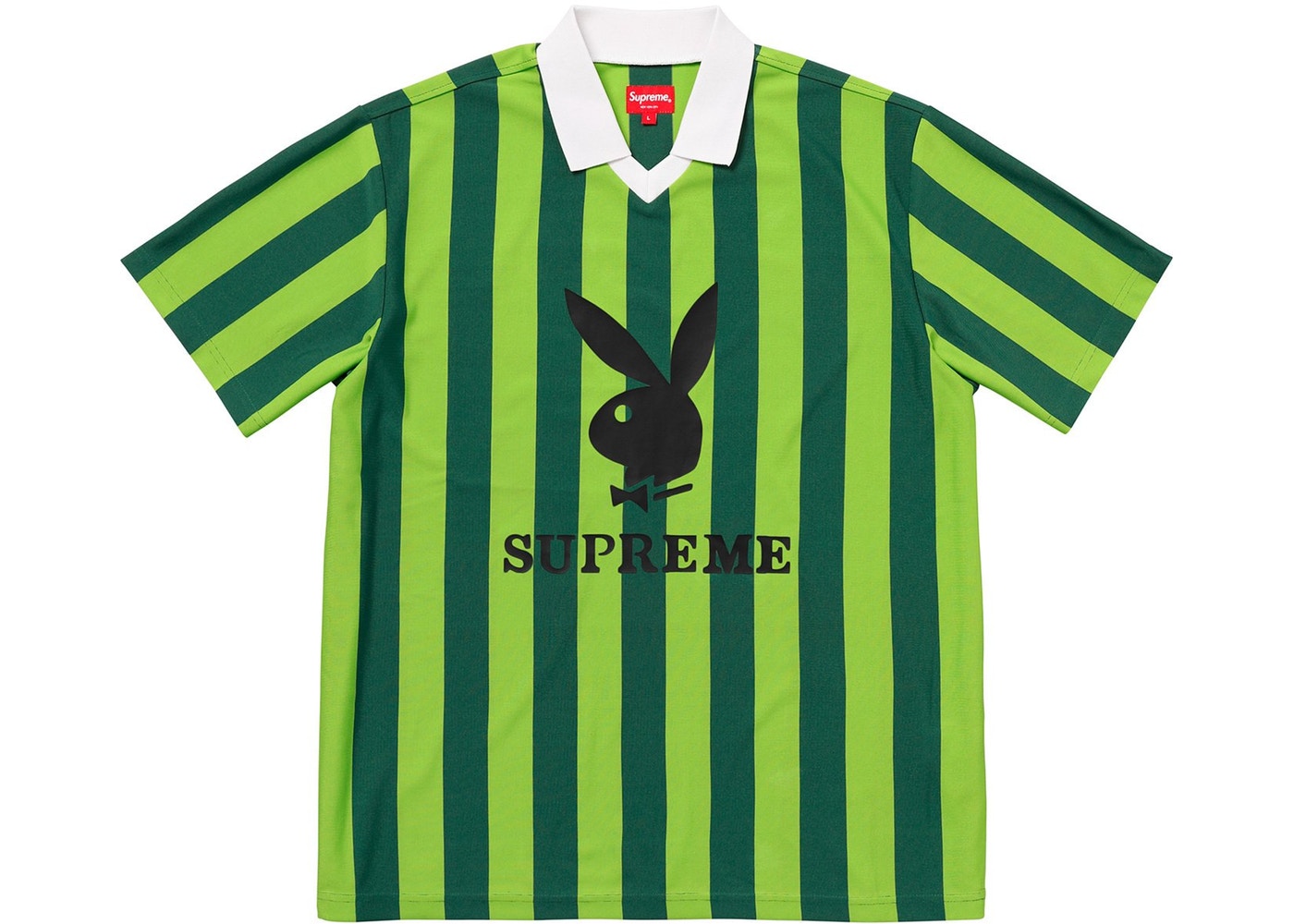 Supreme Playboy Soccer Jersey Green - Novelship